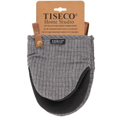 Juego 2 manoplas de cocina Sherlock negro