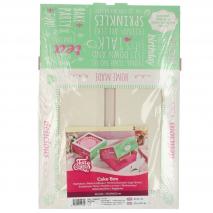 Set 2 cajas para pasteles Quotes 26x26x12 cm