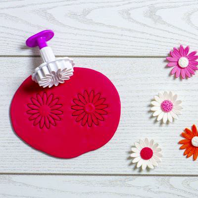 Expulsor fondant gerbera 4 cm