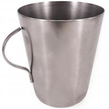 Vaso acero con asa 330 ml