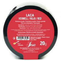 Colorante laca liposoluble polvo 20 g rojo