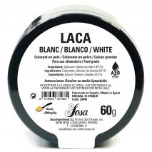 Colorant laca liposoluble pols 60 g blanc