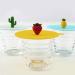 Tapa silicona para vaso y taza frutas surtida
