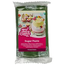 Fondant Funcakes 250 g verde bosque