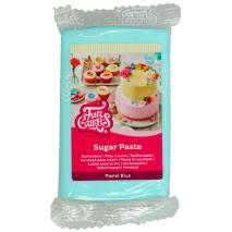 Fondant Funcakes 250 g azul pastel