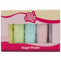 Set 5 fondants Funcakes 5x100 gr Pastel