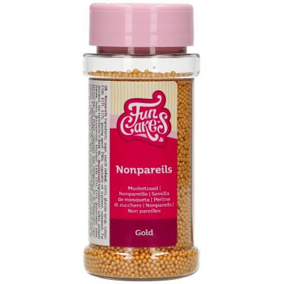 Sprinkles nonpareils perlas 80 g oro