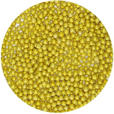 Sprinkles perla azcar 4 mm 80 g oro metlico