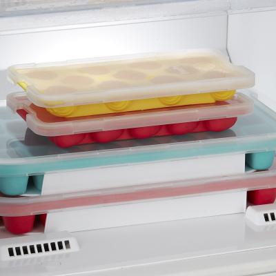 Molde cubitos x32 gourmet con tapa