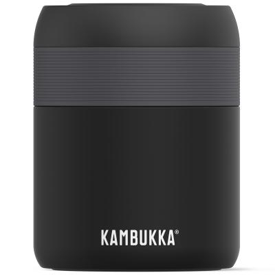 Termo sólidos acero Kambukka 600 ml mat black
