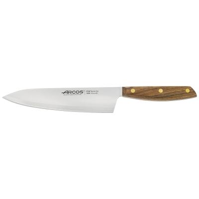 Cuchillo cocinero Arcos Nordika madera 21 cm