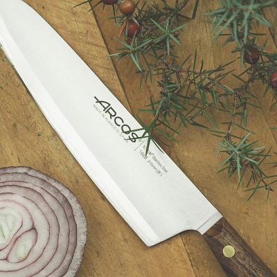 Cuchillo cocinero Arcos Nordika madera 21 cm