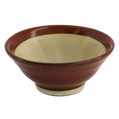Mortero japon�s suribachi base silicona