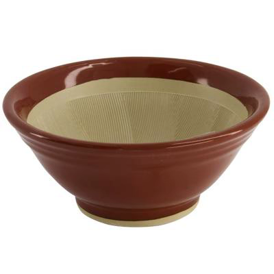 Mortero japon�s suribachi base silicona
