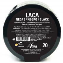 Colorante laca liposoluble polvo 20 g negro