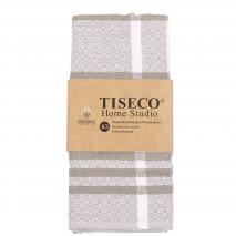 Set 3 draps de cuina 100% cot Orgnic beix