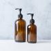 Botella con dosificador cristal �mbar