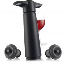 Bomba de vaco vino con 2 tapones