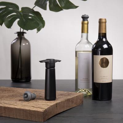 Bomba de vac�o vino con 2 tapones