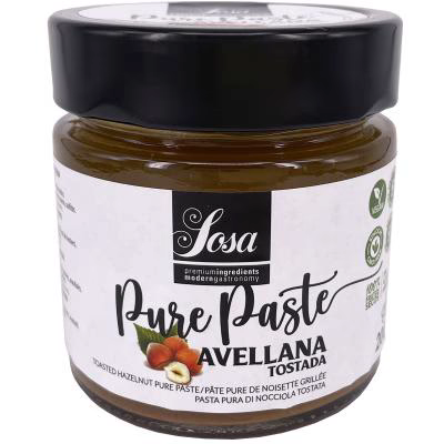 Pasta pura Avellana tostada Sosa 200 g