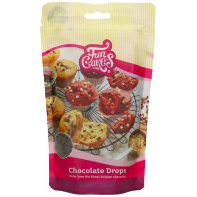 Drops Chocolate negro Funcakes 350 g