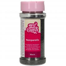 Sprinkles nonpareils Funcakes 80 g negro