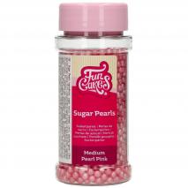 Sprinkles perles sucre rosa nacarat
