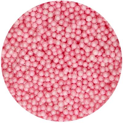 Sprinkles perlas azúcar rosa nacarado