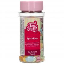 Sprinkles Confetti XL Tonos Pastel Funcakes 55 g