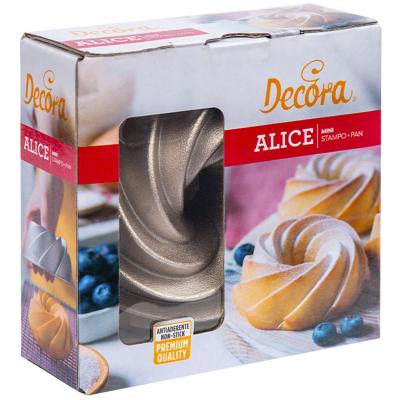 Mini Molde de aluminio fundido bundt Alice 10 cm