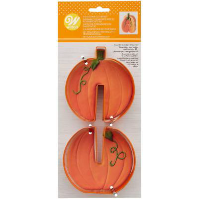 Set 2 cortadores galletas Calabaza