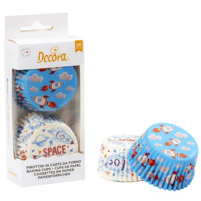 Papel cupcakes x36 Espacio