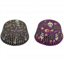 Papel cupcakes x36 Happy Halloween
