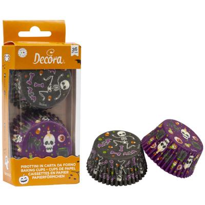 Papel cupcakes x36 Happy Halloween