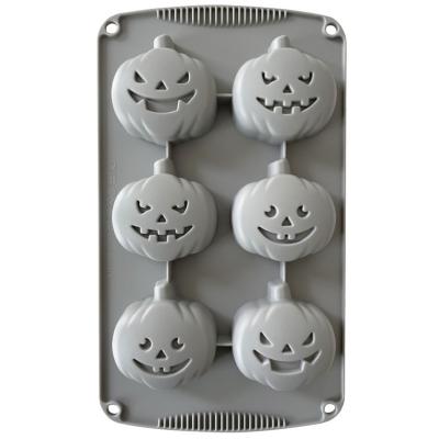 Molde silicona Calabazas Halloween 6 cav