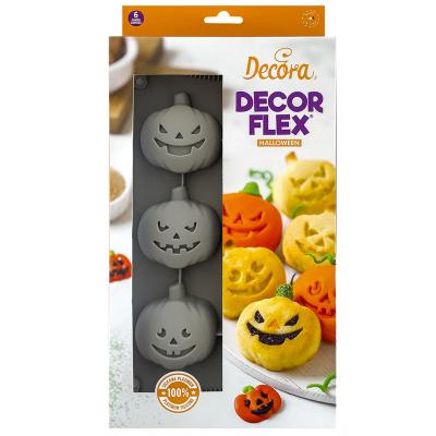 Molde silicona Calabazas Halloween 6 cav
