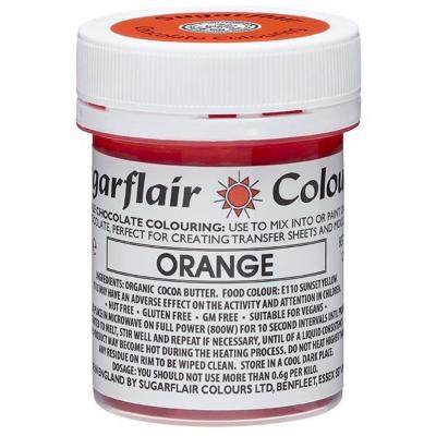 Colorante Chocolate base manteca cacao naranja