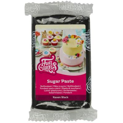 Fondant Funcakes 250 g black negro