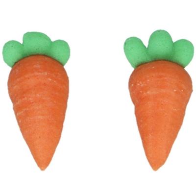 Set 16 decoraciones de azúcar Zanahorias