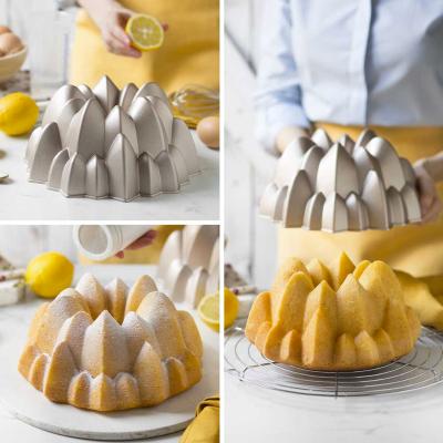 Molde de aluminio fundido bundt Sophia 24 cm