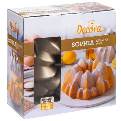 Molde de aluminio fundido bundt Sophia 24 cm