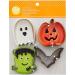 Set 4 cortadores de galletas Halloween