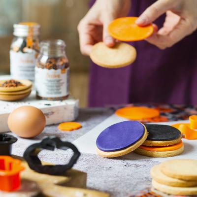 Set 4 cortadores galletas rellenas Halloween