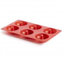 Molde donuts Lekue silcona 6 cav