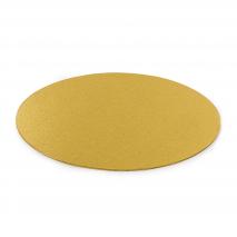 Base per pastissos rodona daurada 3 mm