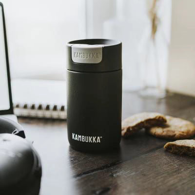 Termo acero Olympus Kambukka 300 ml jet black