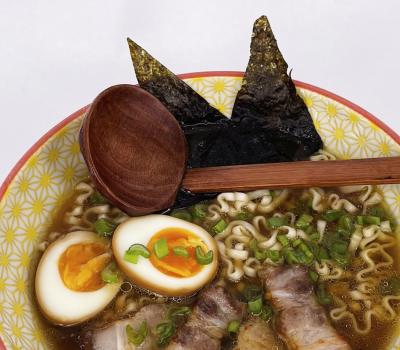 Cuchara ramen japon�s bamb� 18 cm
