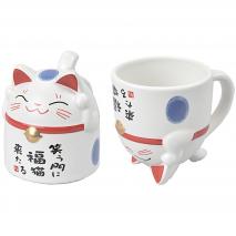 Taza reversible Gato Suerte japon�s