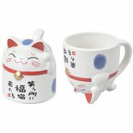 Taza reversible Gato Suerte japon�s