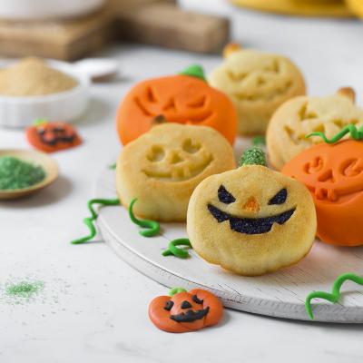 Molde silicona Calabazas Halloween 6 cav